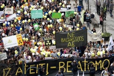 2011 04 26 Protesto eitynės prieš AtE
